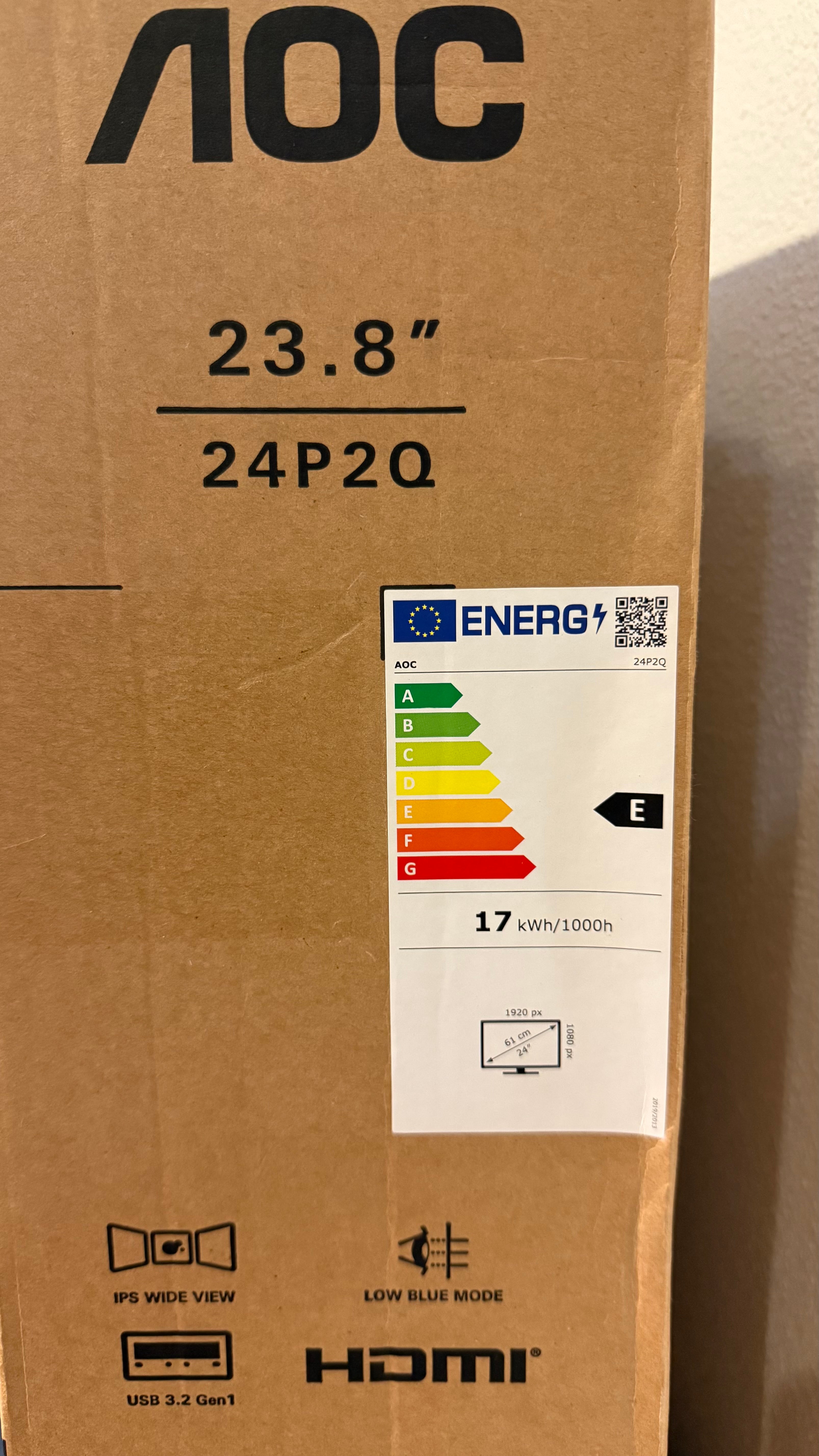 AOC 24P2Q IPS 75Hz Monitor 24”