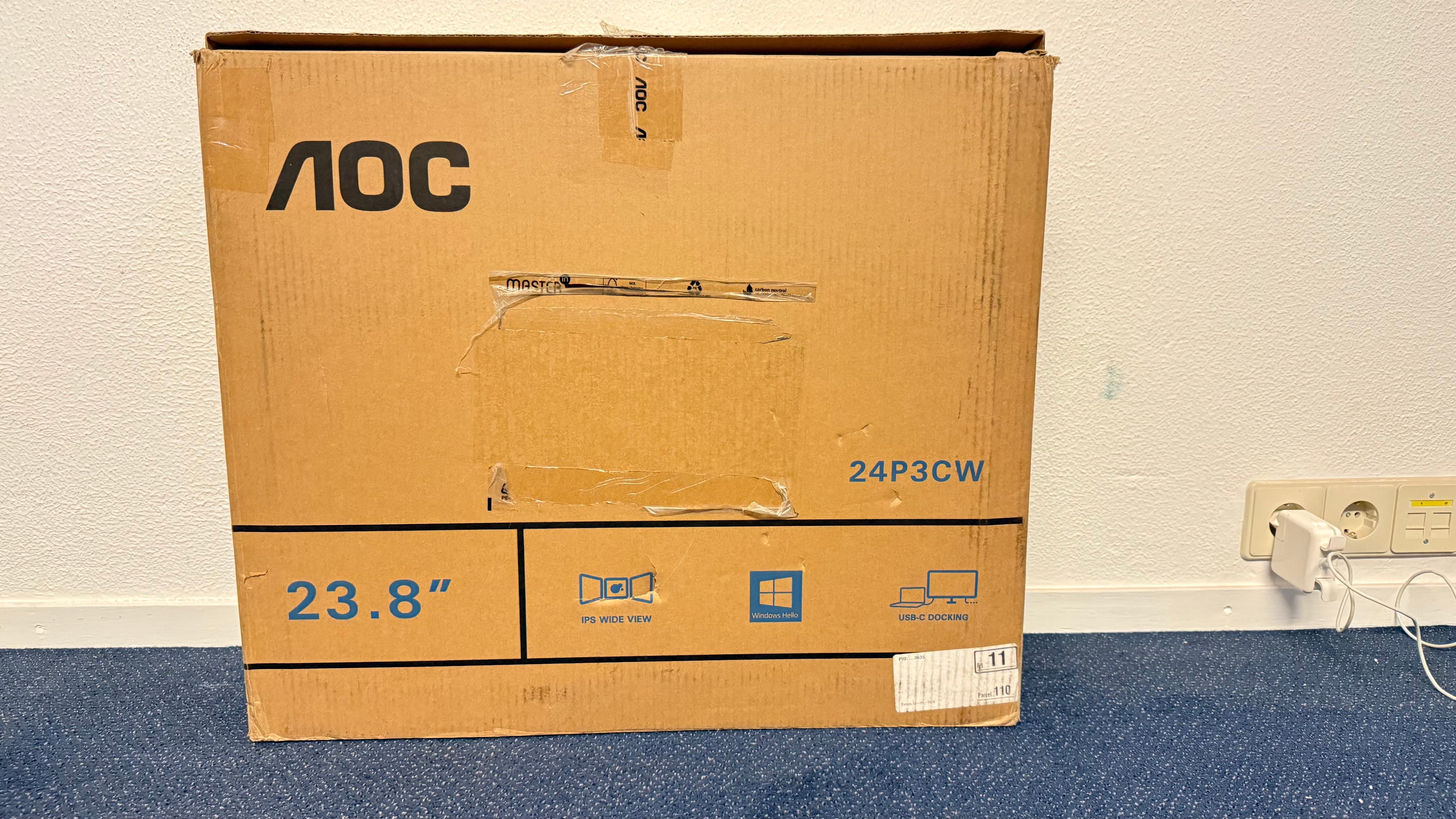 AOC 24P3CW IPS Webcam 75Hz USB‑C 24" Monitor